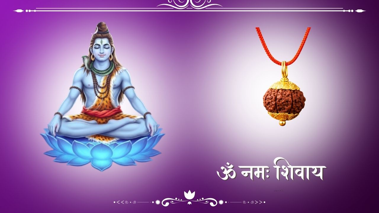 7 Mukhi Rudraksha (Gold Cap)